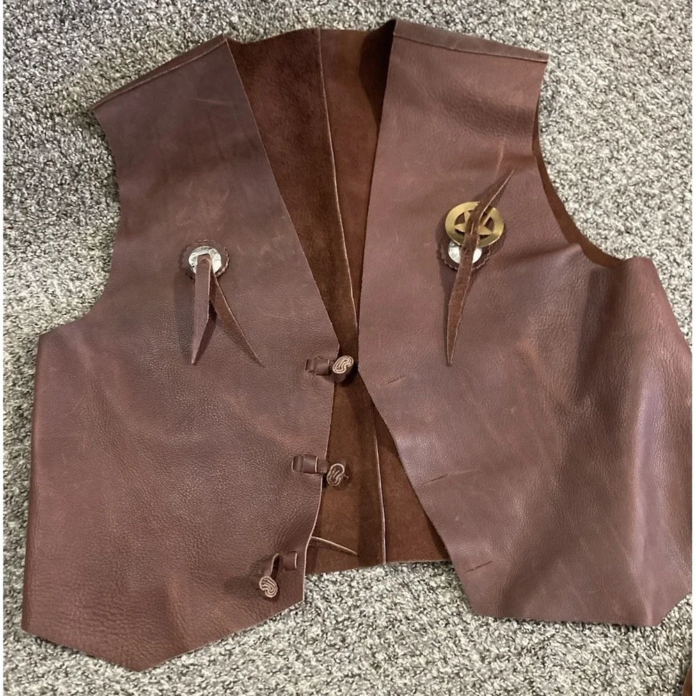 Custom Made‎ Leather Chaps Batwing Chaps Made In USA Baker & Starnes